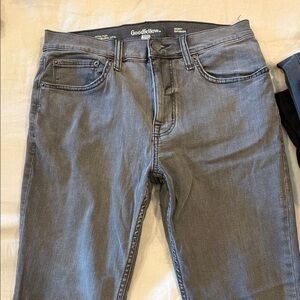 Goodfellow & Co Men's Slim Grey Jeans - Washed Look 32x32